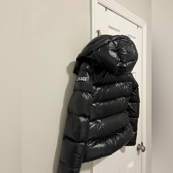 MADALYN lustrous light down jacket with hood for ladies - Picture 6 of 10